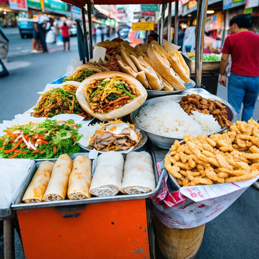 Các món ăn đường phố hấp dẫn trên Đường Hòa Hảo Quận 10
